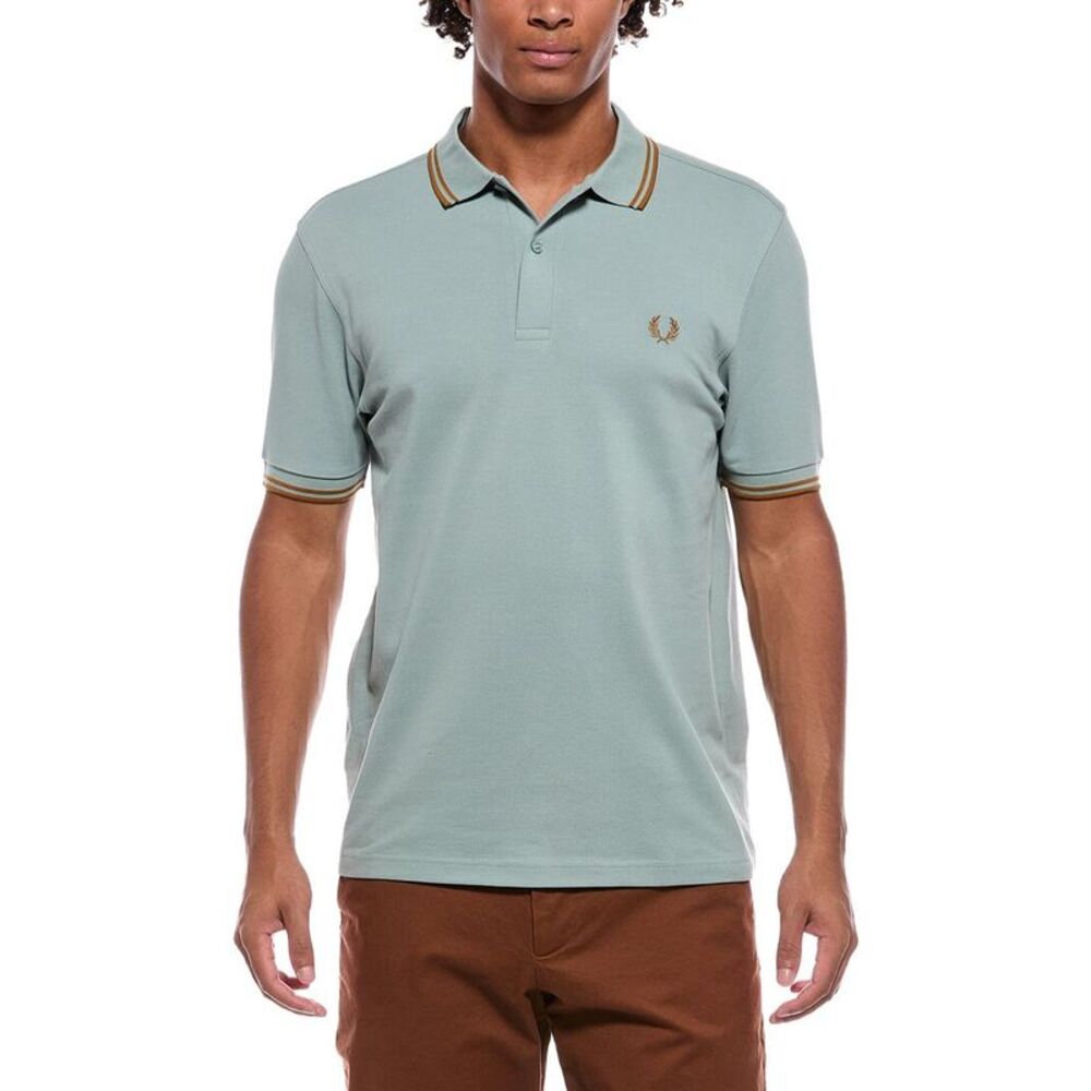 Fred Perry Mens  Woven Polo
